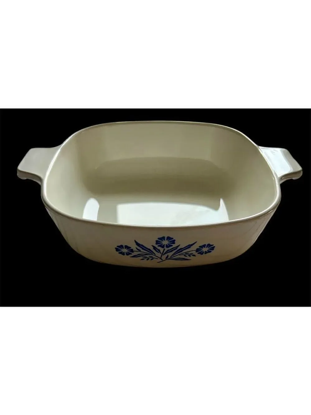 1 QT BLUE CORNFLOWER CORNING WARE DISH